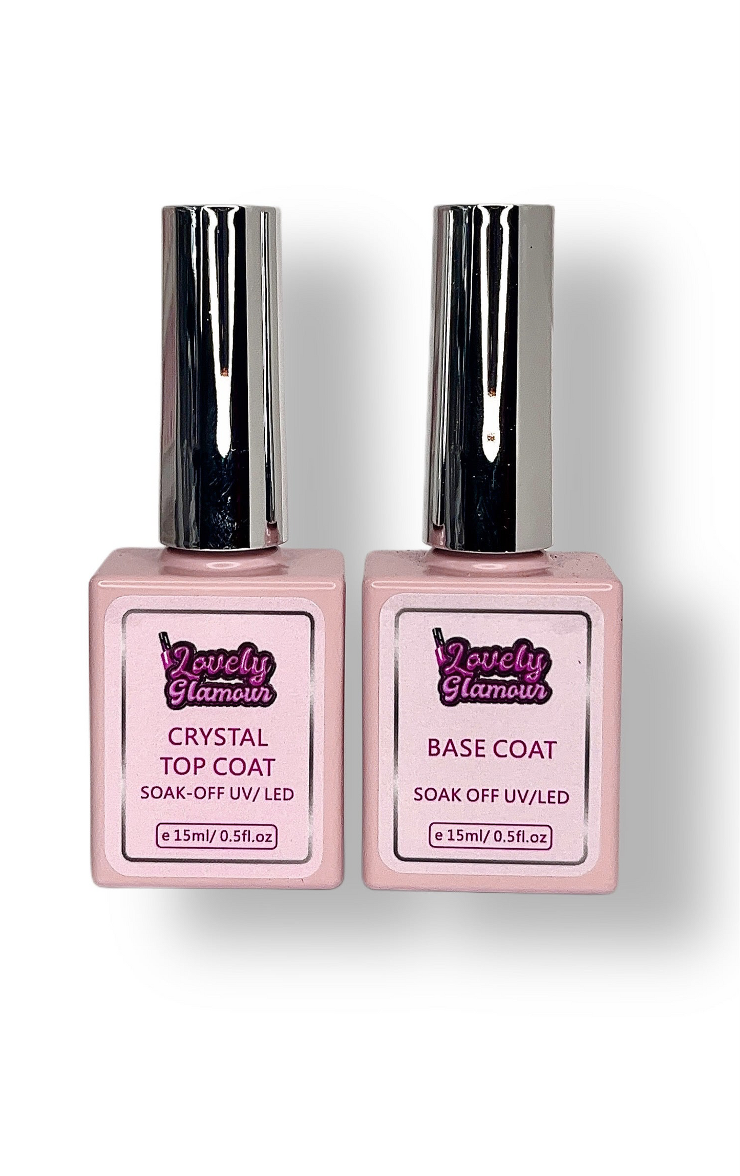 CRYSTAL RUBBER TOP & BASE COAT DUO