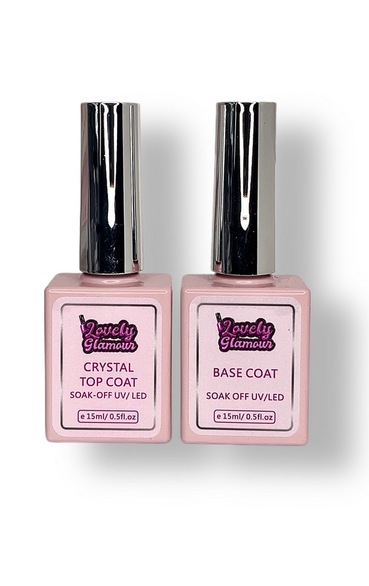 CRYSTAL RUBBER TOP & BASE COAT DUO