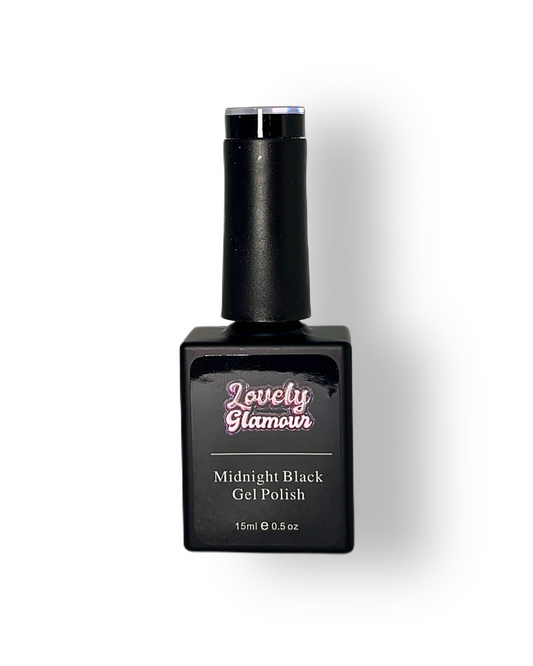 Midnight Black Gel Polish